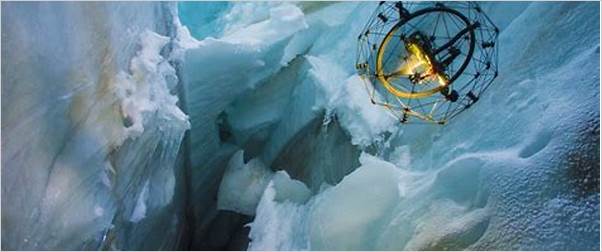 how drones are aiding in glacial and iceberg research