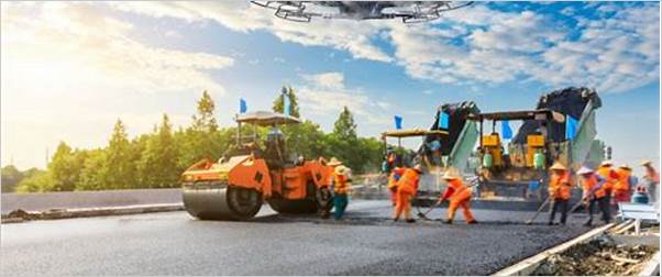 the role of drones in road and highway construction