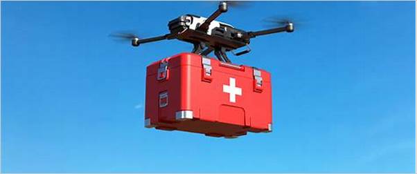 uavs for delivery of medical supplies in remote areas